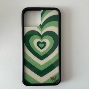 Wildflower iPhone XS Heart Case
